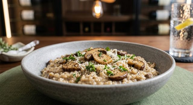 Steinpilzrisotto