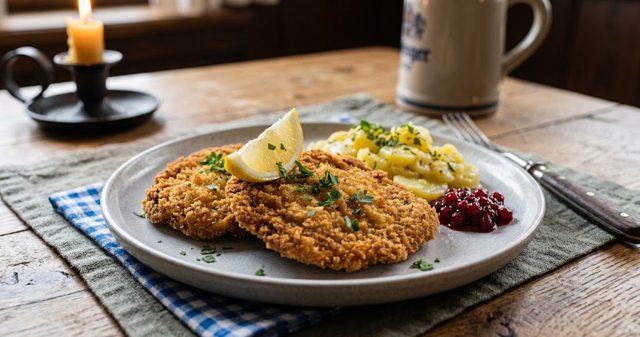 Knuspriges Parasol-Schnitzel